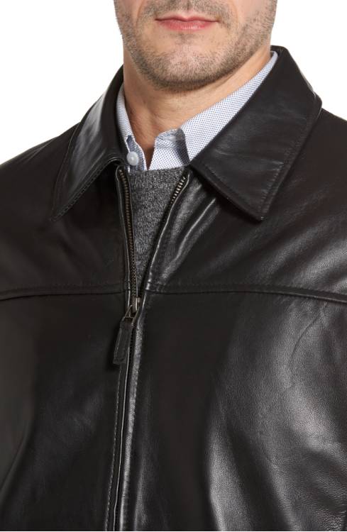 Leather Jacket Made of Sheep Skin