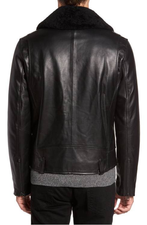 Leather Jacket Made of Sheep Skin