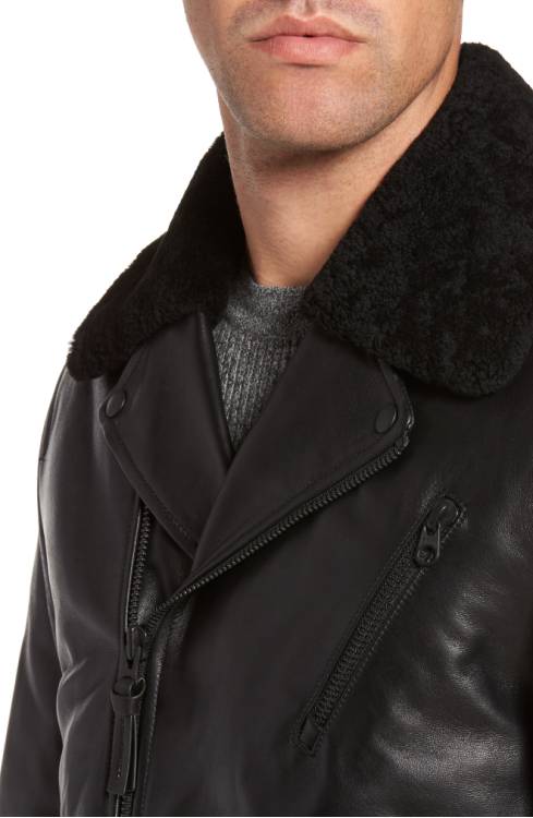 Leather Jacket Made of Sheep Skin